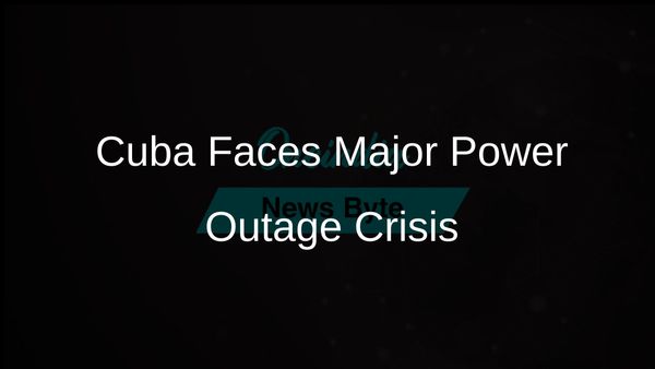 Cuba's Electrical Grid Experiences Major Outage Following La Antonio Guiteras Power Plant Failure