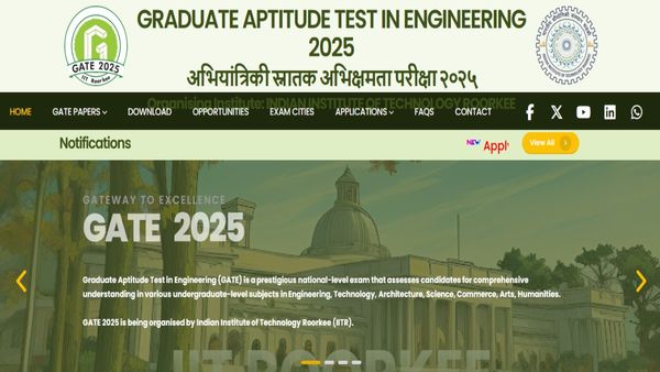 GATE 2025 Registration Last Day Is Today: Check Test Format Inside—Apply Now At gate2025.iitr.ac.in