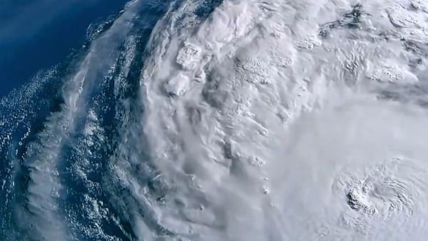 WATCH Viral Video: Hurricane Milton Captured From Space By Astronaut!