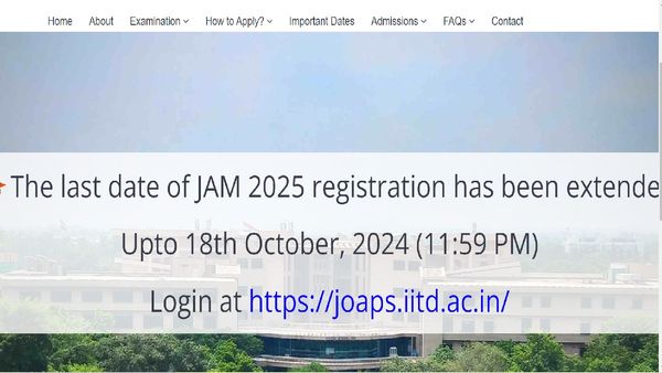 IIT JAM 2025 Registration: Last Day To Register For Prestigious MSc And PhD Courses