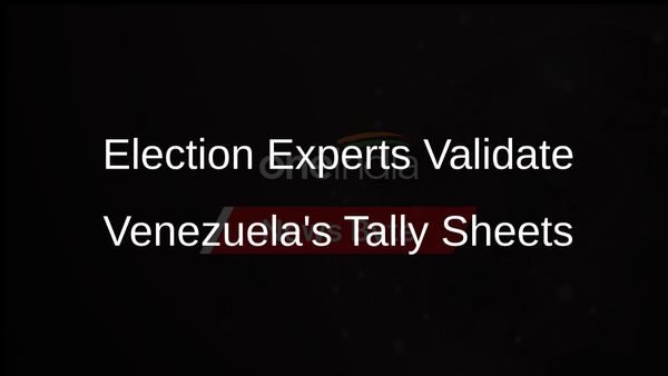 Independent Election Experts Confirm Opposition's Tally Sheets Indicating Maduro's Defeat in Venezuela