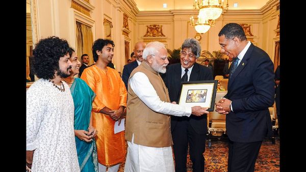 Jamaican Prime Minister Andrew Holness Meets President Droupadi Murmu to Strengthen Bilateral Partnership