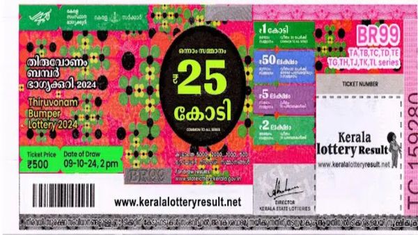 Kerala Lottery Result: Here Are The Winning Numbers Of Onam Bumper 2024