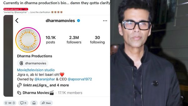 Is Reliance Set To Acquire A Stake In Karan Johar's Dharma Productions? Social Media Account Bio Says This