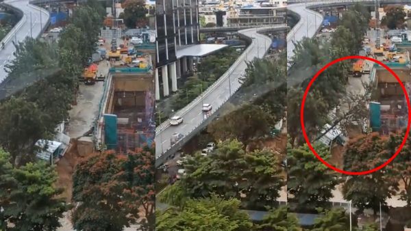 Landslide-Like Wall Collapse At Manyata Tech Park Due To Bengaluru Rains? Here’s The Truth Behind The Claim