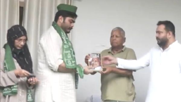 Bihar: Mohd Shahabuddin's Son And Wife Join Lalu Yadav's RJD