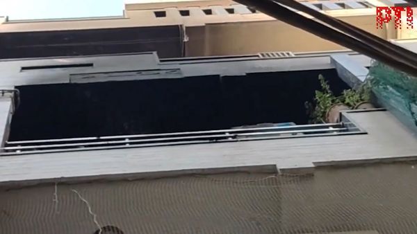 Shahdara Fire: Two Killed, Heroic Rescue Saves Two Children from Burning Building