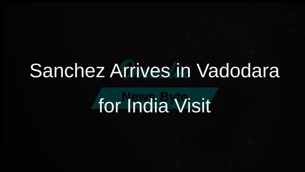 Spanish Prime Minister Pedro Sanchez Arrives in Vadodara for Historic India Visit with PM Modi