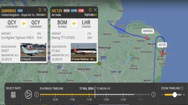 What Are Squawk Codes Activated By Air India AIC129 During Bomb Threat?