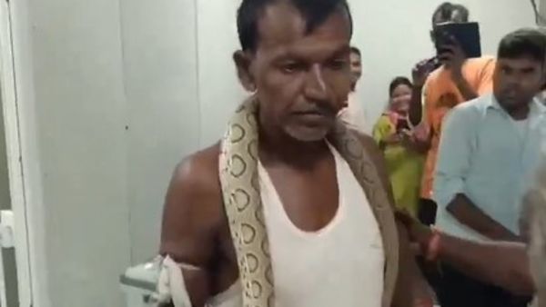 Bihar Man Walks Into Hospital Carrying Deadly Russel's Viper That Bit Him | WATCH