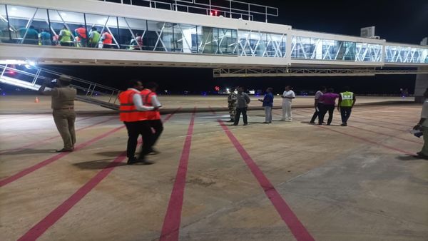 Air India Flight IX613 Dumps Fuel Over Trichy Due to Landing Gear Issue