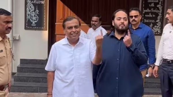 Mukesh Ambani Casts Vote In Maharashtra Assembly Elections 2024