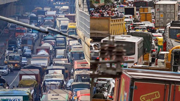 Bengaluru Traffic Jam: Tumkur (Sira)-Bengaluru Route Jammed As Holiday Commuters Return