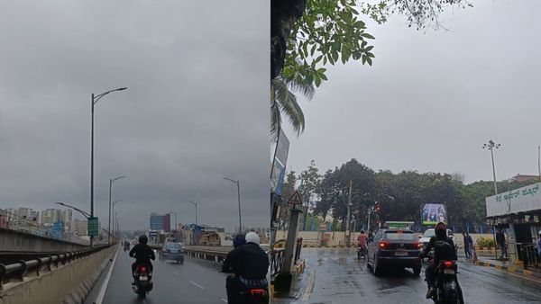 Karnataka Weather: Chilly Start For Bengaluru As Rain Clouds Gather Over The City