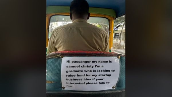 Bengaluru Auto Driver Turns Auto-Rickshaw Into Startup Pitch Platform, Seeks Funding For His Business Idea