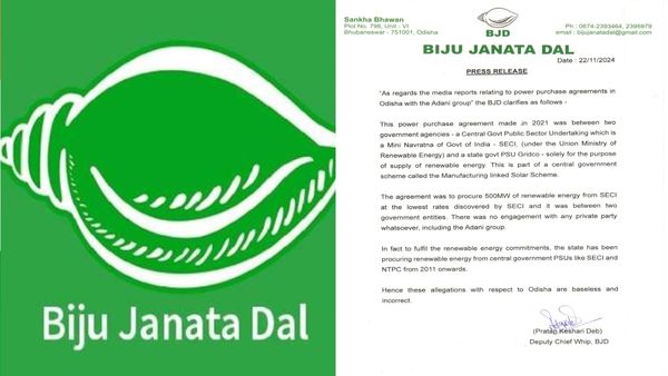 BJD Junks Claims Of Power Purchase Deal With Gautam Adani's Company
