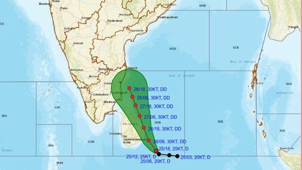 Cyclone Fengal: IMD Reports Depression Advancing Towards Sri Lanka And Tamil Nadu