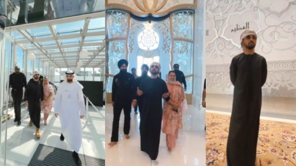 Diljit Dosanjh Visit Abu Dhabi's Sheikh Zayed Grand Mosque, Shares Video On Instagram