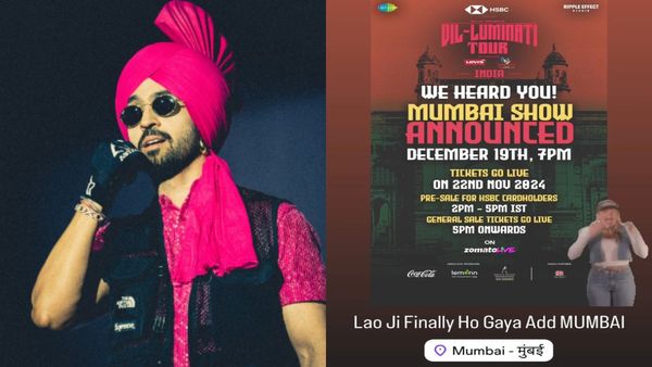 Diljit Dosanjh Brings Dil-Luminati Tour To Mumbai: Ticket Sales Start From This Date