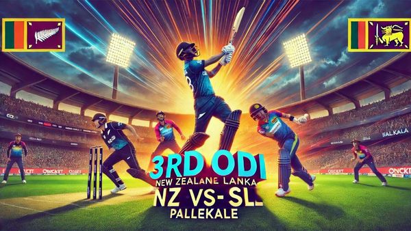 NZ VS SL ODI 3rd ODI Live streaming: How To Watch New Zealand vs Sri Lanka Third ODI Live Streaming In India?