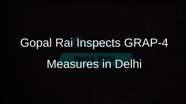 Gopal Rai Conducts Late-Night Inspection of GRAP-4 Anti-Pollution Measures in Delhi