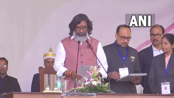 Hemant Soren Takes Oath As Jharkhand CM