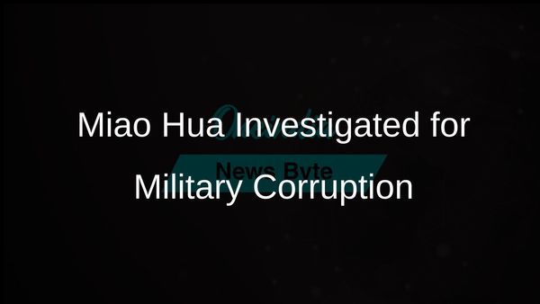 Chinese Military Official Miao Hua Investigated for Serious Violations of Discipline Amid Ongoing Purges
