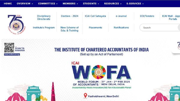 ICAI CA Foundation January Registration Started @icai.org; Step By Step Guide To Book A Seat