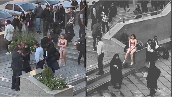 Iran Woman Strips At University Campus Protesting Against Assault Over 'Improper' Dressing, Arrested