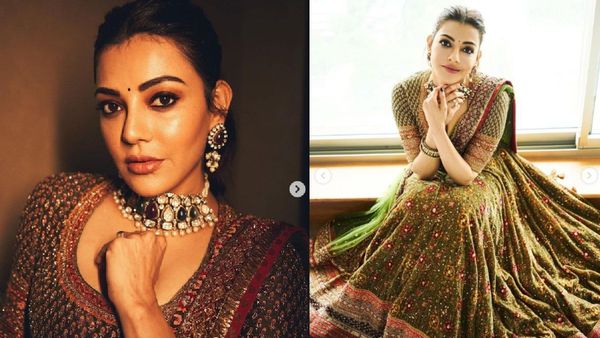 Kajal Aggarwal Photos: Singham Actor's Stunning Vintage Lehenga Picture Goes Viral