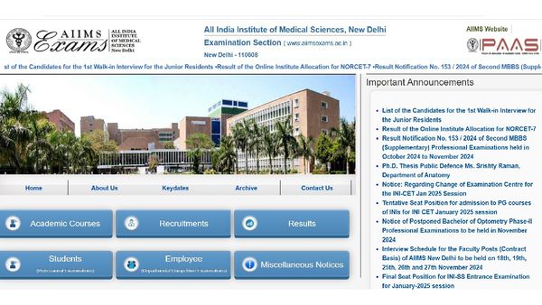 AIIMS INICET January 2024 Results Coming Soon: Here’s How To Check