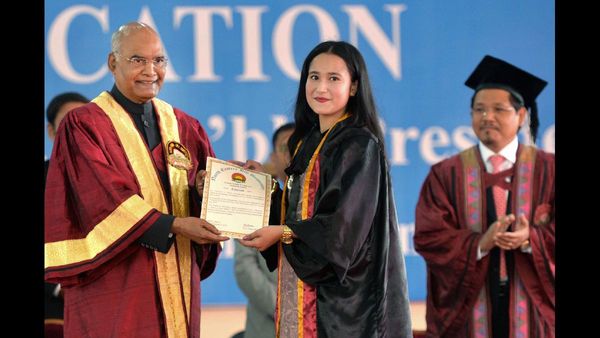 Vandalism at North Eastern Hill University VC's Residence During Student Protests for Resignation