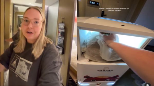 WATCH Video - Robot Delivers Food In China: Is It The Future Or Just A Tip-Taking Trick?