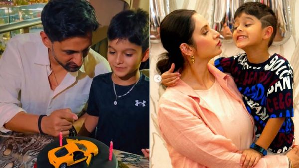 Sania Mirza And Shoaib Malik Celebrate Their Son Izhaan's Sixth Birthday Together In Dubai