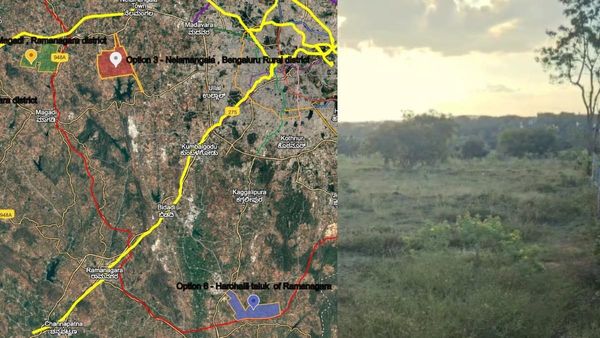 Bengaluru's 2nd International Airport: Farmers Demand Halt To Drone Surveys In Soladevanahalli Site