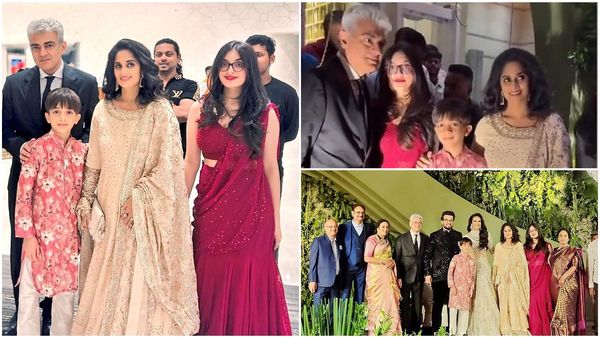 Ajith's Daughter Anoushka Becomes Cynosure Of All Eyes At PV Sindhu's Wedding Reception [Watch]
