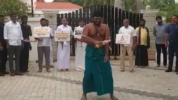 TN BJP Chief Annamalai Flogs Himself, Vows Justice For Anna University Sexual Assault Victim | WATCH
