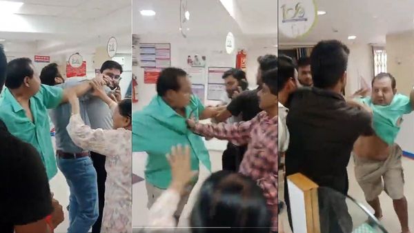 Customer Beats Bank Manager In Ahmedabad: Viral Video