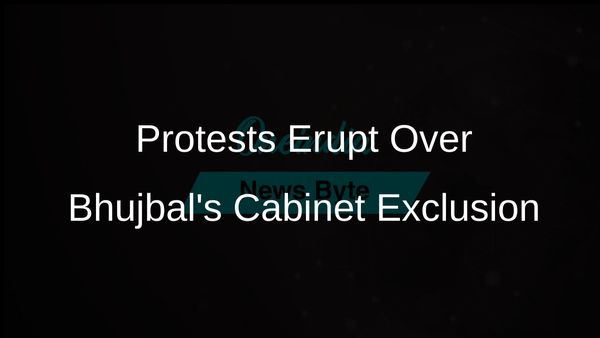 Supporters of Chhagan Bhujbal Protest Exclusion from Maharashtra Cabinet Amid OBC Concerns