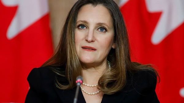Canada's Finance Minister Chrystia Freeland Resigns
