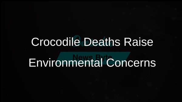 Concerns Emerge Following Deaths of Four Crocodiles in Chandraloi River Due to Pollution