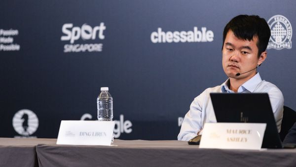 Russian Chess Federation Chief Accuses Ding Liren Of 'Deliberate' Loss In World Championship Final To Gukesh
