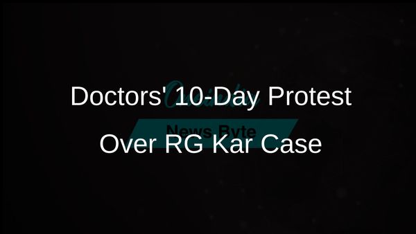 West Bengal Doctors Organise 10-Day Demonstration Over RG Kar Hospital Rape-Murder Case
