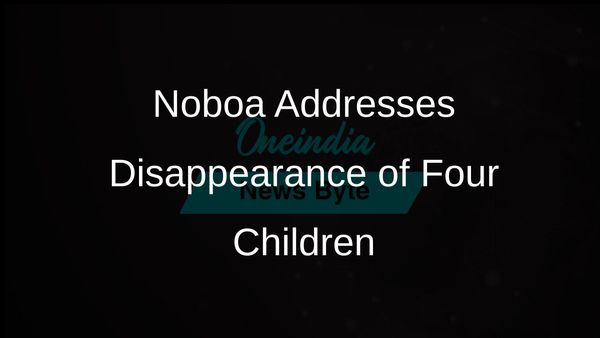 Ecuador's President Daniel Noboa Vows Transparency in Disappearance of Four Children