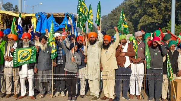 Farmers’ 'Dilli Chalo' March Spurs Internet Suspension, Heightened Security In Ambala