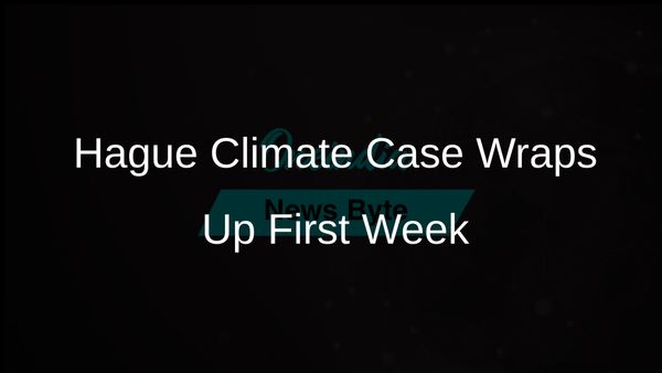 International Climate Case in The Hague Concludes First Week of Testimony on Global Obligations
