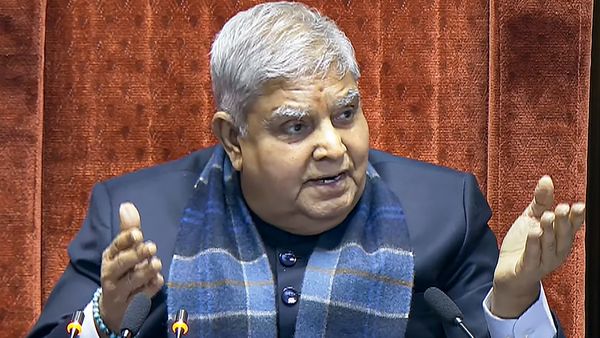 INDIA Bloc Moves No-Confidence Vote Against Rajya Sabha Speaker Jagdeep Dhankhar