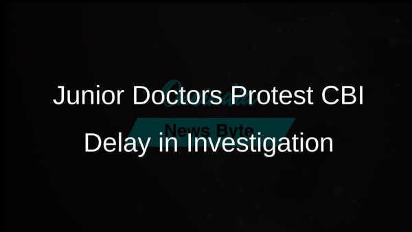 Junior Doctors Demand Action as CBI Faces Accusations of Delaying RG Kar Case Investigation