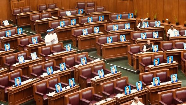 Karnataka Assembly Erupts Over Amit Shah's Remarks; Photos Of Ambedkar Placed On Benches, His Name Chanted