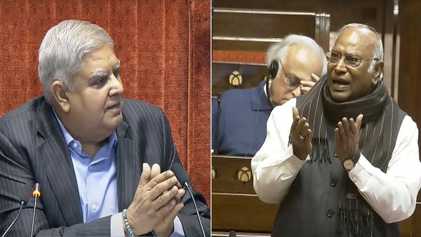 Congress Chief Kharge Slams Rajya Sabha Speaker Jagdeep Dhankar, Calls Him Main Cause Of Parliament Disruption